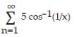 Use the integral test to determine whether the series converges. -  A)  converges B)  diverges