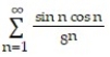 Use the Comparison Test to determine if the series converges or diverges. -  A)  converges B)  diverges