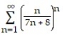 Use the Comparison Test to determine if the series converges or diverges. -  A)  diverges B)  converges