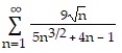 Use the limit comparison test to determine if the series converges or diverges. -  A)  Diverges B)  Converges