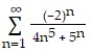 Determine convergence or divergence of the alternating series. -  A)  Converges B)  Diverges
