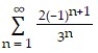 Find the infinite sum accurate to three decimal places. -  A)  1.500 B)  0.500 C)  1.000 D)  3.000