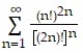 Use the root test to determine if the series converges or diverges. -  A)  Converges B)  Diverges