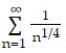 Determine convergence or divergence of the series. -  A)  Converges B)  Diverges