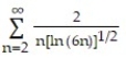 Determine convergence or divergence of the series. -  A)  Diverges B)  Converges