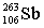 Seborgium's most stable isotope contains one-hundred-six protons and one-hundred-fifty-seven neutrons. This nuclide's symbol is A)    .S B)    C)    D)    E)   