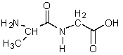 Draw the structures of two molecules that would form the molecule shown below in a condensation reaction.  