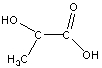 A polymer is being made and marketed by Cargill. This polymer is made from lactic acid, a by-product of ethanol production from corn. Draw the product of three lactic acids combined via condensation reactions.  