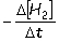  Consider the aqueous phase reaction between hydrogen gas and liquid bromine:H<sub>2</sub>(g)  + Br<sub>2</sub>(g)   \rarr  2HBr(g) Which of the following expressions accurately express the rate of the above reaction? I. Reaction rate =   II. Reaction rate =   III. Reaction rate =   IV. Reaction rate =   A)  I and III B)  I and II C)  II and IV D)  III and IV E)  I only  