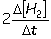  Consider the aqueous phase reaction between hydrogen gas and liquid bromine:H<sub>2</sub>(g)  + Br<sub>2</sub>(g)   \rarr  2HBr(g) Which of the following expressions accurately express the rate of the above reaction? I. Reaction rate =   II. Reaction rate =   III. Reaction rate =   IV. Reaction rate =   A)  I and III B)  I and II C)  II and IV D)  III and IV E)  I only  