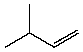 Which compound listed below would you expect to be the major product when 2-bromo-2-methylbutane is refluxed with KOH/ethanol? I    II   III   IV   V    A)  I B)  II C)  III D)  IV E)  V