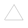 What is the correct name for the structure below?   A)  propane B)  cyclobutane C)  cyclopropane D)  butane E)  isobutene