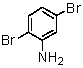 The correct name for the compound below is   A)  3,4-Dibromoaniline. B)  2,4-Dibromoaniline. C)  2,5-Dibromoaniline. D)  3,6-Dibromoaniline. E)  2,6-Dibromoaniline.
