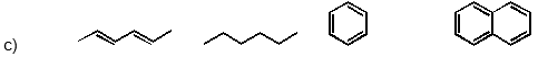 Which of the following has the substances arranged in order of increasing heat of fusion?            