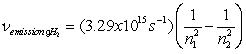 Use the following equations for Questions  ;    E =    <sub>n   </sub> -If a hydrogen atom is excited into the n = 4 state, how many transitions are possible by emitting electromagnetic radiation? A)  1 B)  2 C)  3 D)  4 E)  5