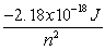 Use the following equations for Questions  ;    E =    <sub>n   </sub> -If a hydrogen atom is excited into the n = 4 state, how many transitions are possible by emitting electromagnetic radiation? A)  1 B)  2 C)  3 D)  4 E)  5
