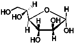  A 1.72 g sample of the saccharide, C<sub>6</sub>H<sub>12</sub>O<sub>6</sub>, shown below is combusted in a constant volume calorimeter of heat capacity 8.21 kJ/K. The initial temperature is 22.1°C.   The final temperature is 25.4°C. What is the energy released per mole of this sugar upon combustion? (C = 75.291 J/mol.K for H<sub>2</sub>O; q = C<sub>cal</sub> \Delta T)  A)  2830 kJ/mol B)  3530 kJ/mol C)  4565 kJ/mol D)  5865 kJ/mol E)  4868 kJ/mol 