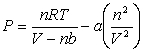 Consider the van der Waals equation:   A)  the van der Waals  a  term is proportional to molecular size and  b  is proportional to the magnitude of intermolecular forces. B)  the van der Waals  b  term is proportional to molecular size and  a  is proportional to the magnitude of intermolecular forces. C)  large molecules tend to have smaller values for both a and b. D)  the van der Waals equation describes successfully describes the behaviour of non-ideal gases.