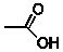 Acetic acid, shown below, is the substance responsible for the odour of vinegar.   What is the average velocity and average kinetic energy (kJ/mol) of acetic acid molecules?