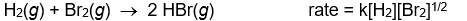 <strong>Which of the following rate laws suggests that the reaction probably occurs in a single step?</strong> A)     B)     C)   D)    <div style=padding-top: 35px> 