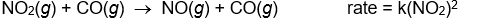 <strong>Use the rate laws given below to determine which of the following reactions most likely occurs in a single step.</strong> A)     B)     C)    D)     E)    <div style=padding-top: 35px> 