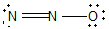 <strong>Nitrous oxide (N<sub>2</sub>O) is an anesthetic commonly known as laughing gas. Which of the following is a correct Lewis structure for this compound?</strong> A)   B)     C)     D)    E)     <div style=padding-top: 35px> 