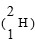 The number of quarks in a deuteron   is A)  5. B)  3. C)  2. D)  4. E)  6.