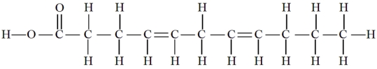 The molecule below is a(n)    A)  amino acid. B)  carbohydrate. C)  lipid. D)  nucleic acid.