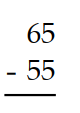 Subtract. -  A)  120 B)  10 C)  0 D)  20