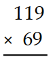 Multiply. -  A)  8211 B)  8201 C)  8221 D)  8311