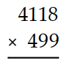  Multiply. -  A)   2,064,882  B)   2,054,982  C)   2,053,882  D)   2,054,882