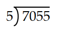  Divide, if possible. If not possible, write  not defined.  -  A)  1409 B)   1409 \mathrm{R} 1  C)   1411 \mathrm{R} 4  D)  1411 