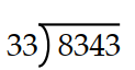  Divide. -  A)  252 R11 B)  252 C)  27 D)   252 \mathrm{R} 27
