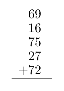 Estimate the sum or difference by first rounding to the nearest ten. -  A)  259 B)  270 C)  300 D)  260