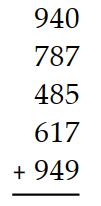 Estimate the sum or difference by first rounding as indicated. -Estimate by first rounding to the nearest hundred.   A)  3778 B)  3700 C)  3780 D)  3800