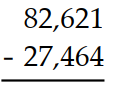 Estimate the sum or difference by first rounding as indicated. -Estimate by first rounding to the nearest thousand.   A)  55,000 B)  55,200 C)  55,100 D)  56,000