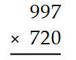 Estimate the answer by rounding as indicated. -Estimate by first rounding to the nearest hundred.   A)  1700 B)  717,840 C)  717,800 D)  700,000