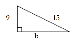 Find the length of the third side of the right triangle. Where appropriate, give both an exact answer and an approximation to three decimal places. -  A)  12 B)  11 C)  14 D)  15