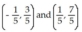  Find an equation of the line containing the given pair of points -  A)   y=2 x  B)   y=2 x+1  C)   y=4 x+10  D)   y=2 x-\frac{2}{5}