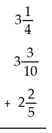  Add. Write a mixed numeral for the answer. -  A)   8 \frac{19}{20}  B)   9 \frac{19}{20}  C)   8 \frac{6}{19}  D)   8 \frac{17}{10}
