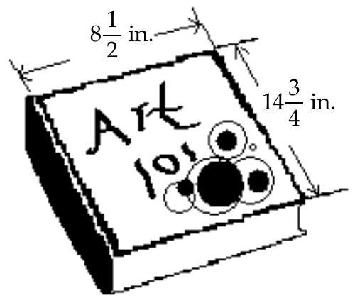  Solve. Write a mixed numeral for the answer. -A book cover measures  8 \frac{1}{2}  inches by  14 \frac{3}{4}  inches. What is the perimeter of the front cover of the book?   A)   176 \frac{3}{4}  in. B)   46 \frac{1}{2}  in. C)   125 \frac{3}{8}  in. D)   12 \frac{1}{2}  in. 