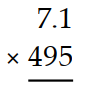 Multiply. -  A)  3515.6 B)  3514.5 C)  3514.6 D)  3514.61