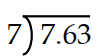 Divide the following numbers. -  A)  20.9 B)  2.09 C)  1.09 D)  10.9