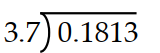Divide. -  A)  0.49 B)  0.051 C)  0.0051 D)  0.049