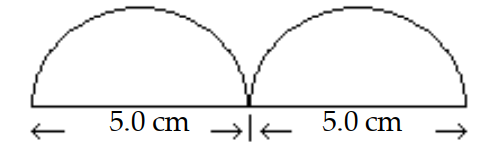  Find the area of the figure. Use 3.14 for  \pi . -  A)   78.5 \mathrm{~cm}^{2}  B)   19.625 \mathrm{~cm}^{2}  C)   39.25 \mathrm{~cm}^{2}  D)  Not enough data 