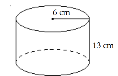  Find the volume of the circular cylinder. Use 3.14 or  \frac{22}{7}  for  \pi  as indicated. -Use 3.14 for  \pi .   A)   489.84 \mathrm{~cm}^{3}  B)   5878.08 \mathrm{~cm}^{3}  C)   1469.52 \mathrm{~cm}^{3}  D)   244.92 \mathrm{~cm}^{3}