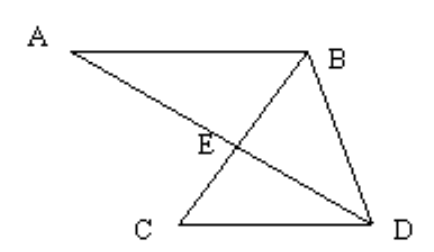  Use the properties of parallel lines to solve the problem. -In the figure,  \overline{\mathrm{AB}} \| \overline{\mathrm{CD}} . \mathrm{m} \angle \mathrm{BAE}=37^{\circ} . Given this information, find the measures of as many other angles as possible.   A)   \mathrm{m} \angle \mathrm{CDE}=\mathrm{m} \angle \mathrm{ABE}=\mathrm{m} \angle \mathrm{DCE}=37^{\circ}  B)   \mathrm{m} \angle \mathrm{CDE}=37^{\circ}, \mathrm{m} \angle \mathrm{ABE}=\mathrm{m} \angle \mathrm{DCE}=53^{\circ}  C)   \mathrm{m} \angle \mathrm{CDE}=37^{\circ}  D)   \mathrm{m} \angle \mathrm{CDE}=37^{\circ}, \mathrm{m} \angle \mathrm{ABD}=143^{\circ}