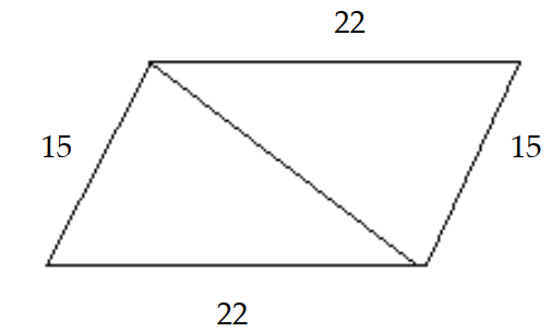 Determine whether the pair of triangles is congruent by the SAS property. - 