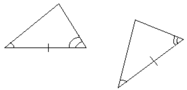 Determine whether the pair of triangles is congruent by the SSS property. - 