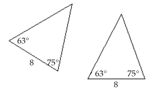 Determine whether the pair of triangles is congruent by the SSS property. - 